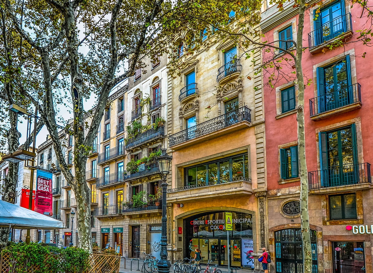 Colorful Barcelona