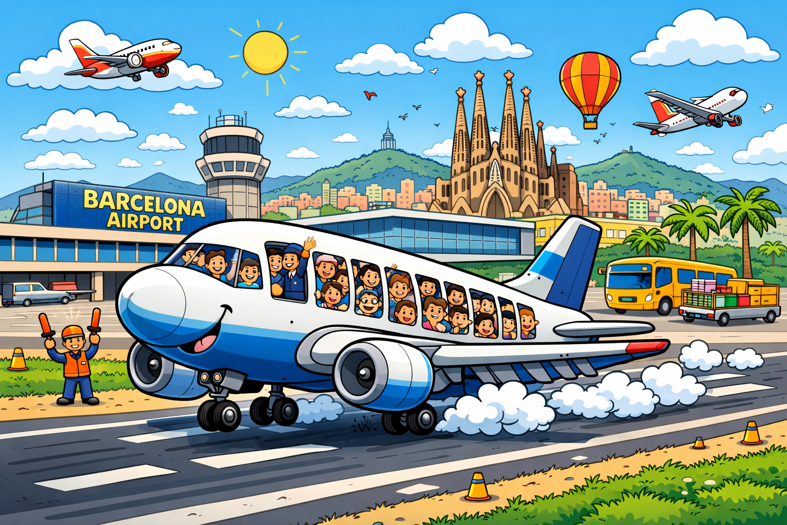 barcelona airport arrivals