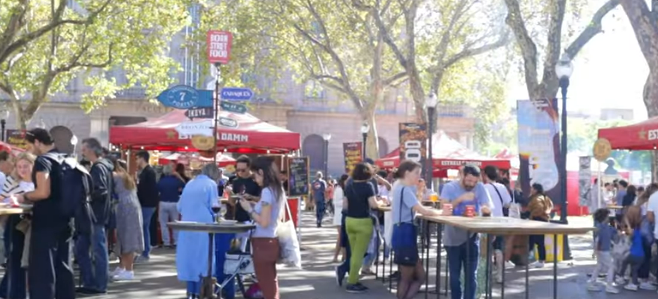 born street food