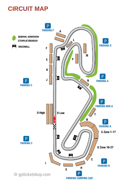 Circuit de Barcelona térkép