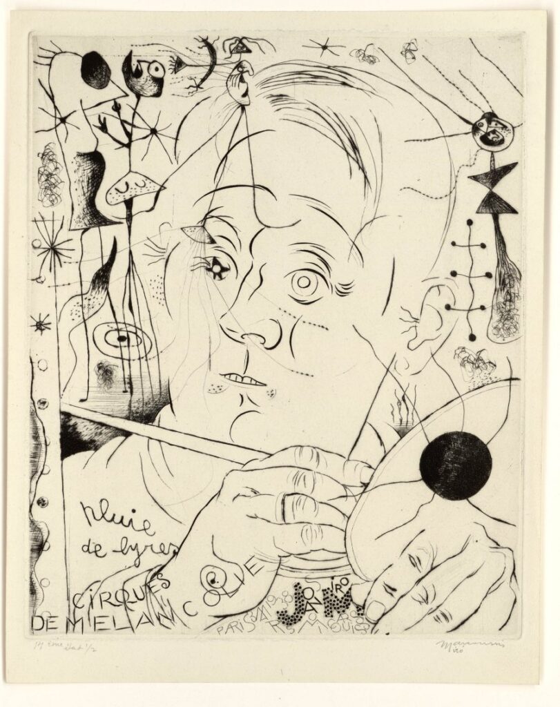 Portrait of Miro - an exhibition.
